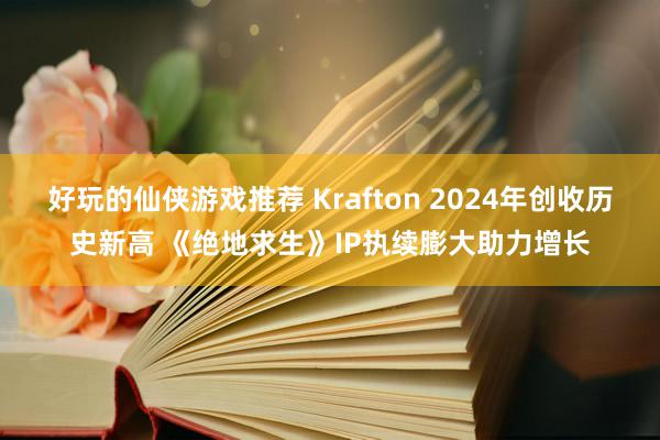 好玩的仙侠游戏推荐 Krafton 2024年创收历史新高 《绝地求生》IP执续膨大助力增长